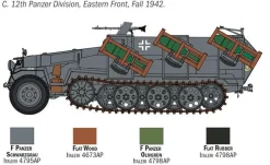 Italeri 1/72 Sd.Kfz.251/1 Stuka Zu Fuss