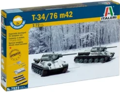 Italeri 1/72 T-34/76 Model 1942 Fast Assembly Model Kit