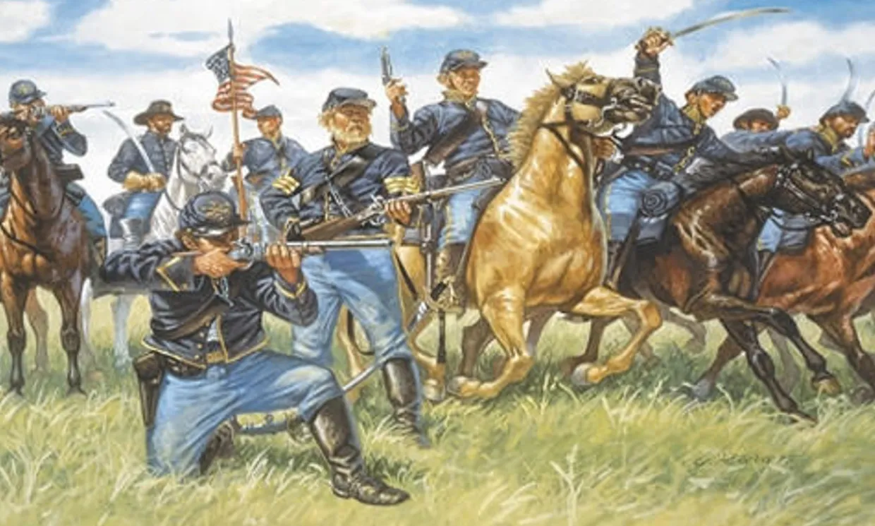 Italeri 1/72 Union Cavalry 1863