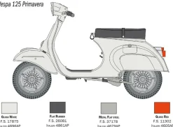 Italeri 1/9 Vespa Primavera 125