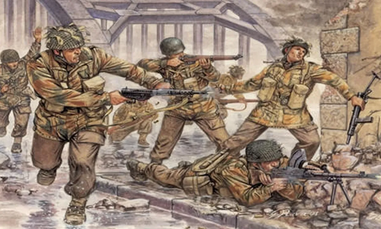 Italeri 1/72 WWII British Red Devil Paratroopers