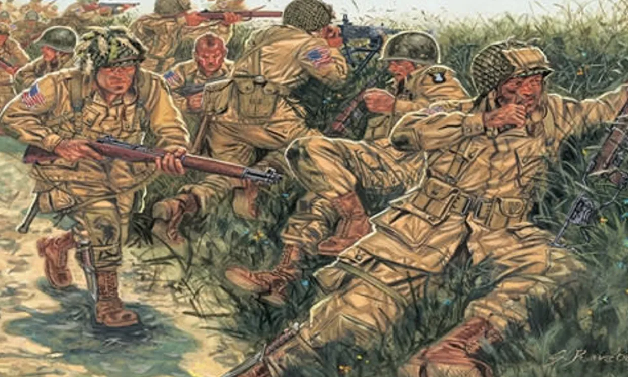 Italeri 1/72 WWII US Paratroopers