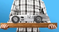 IXO 1/8 Mercedes-Benz W196R Stirling Moss Diecast Model Kit