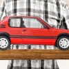 IXO 1/8 Red Peugeot 205 1.9 GTI Diecast Model Kit