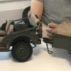 IXO 1/8 Willys Jeep with Trailer and ATG