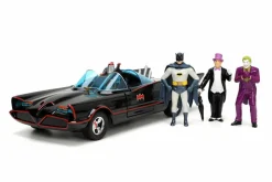 Jada 1/24 1966 Batmobile with Figures Diecast Model