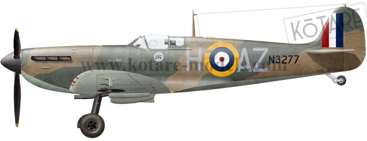 Kotare 1/32 Supermarine Spitfire Mk.Ia Mid Production Model Kit