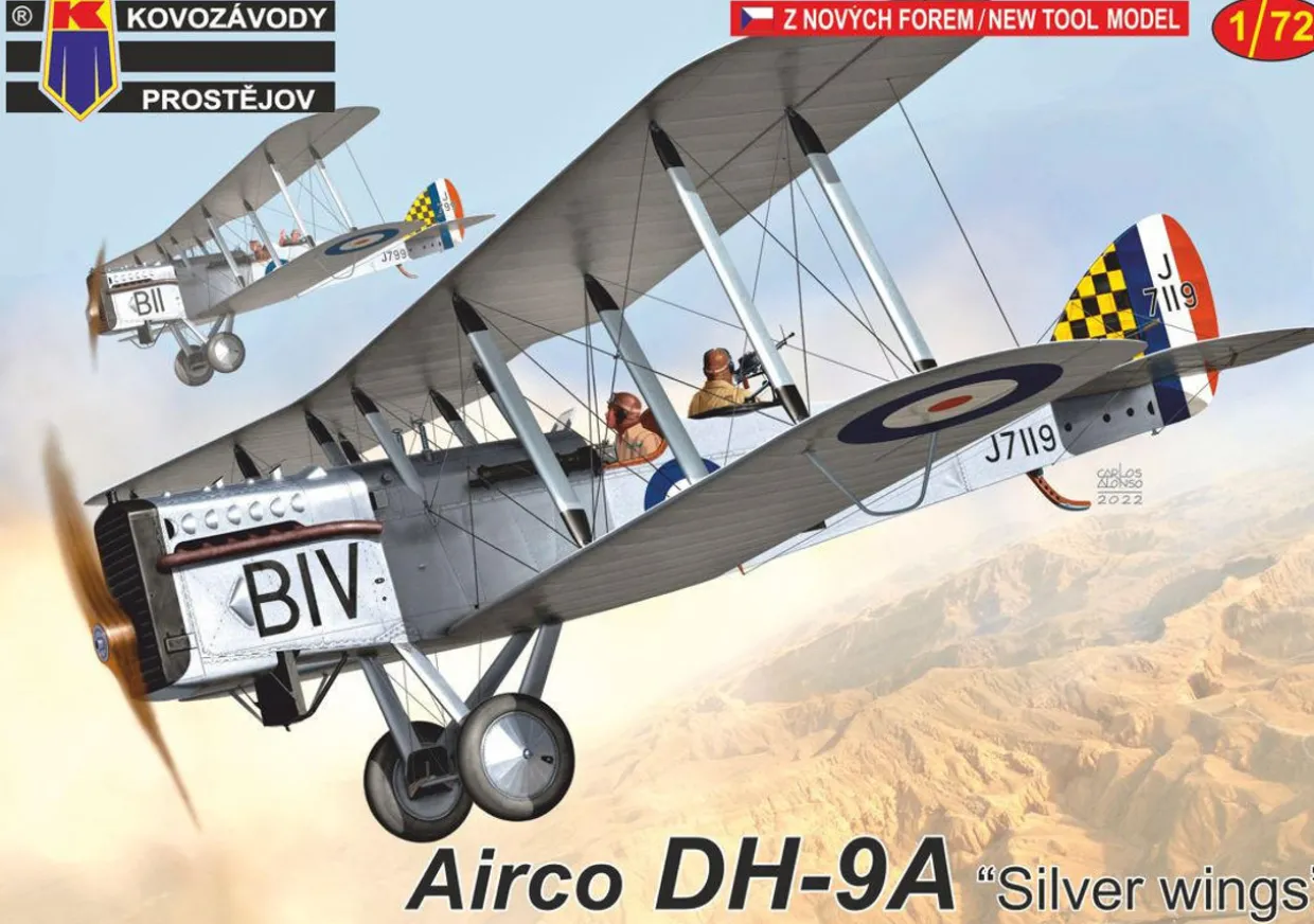 KPM 1/72 Airco DH-9A 'Silver Wings' Model Kit