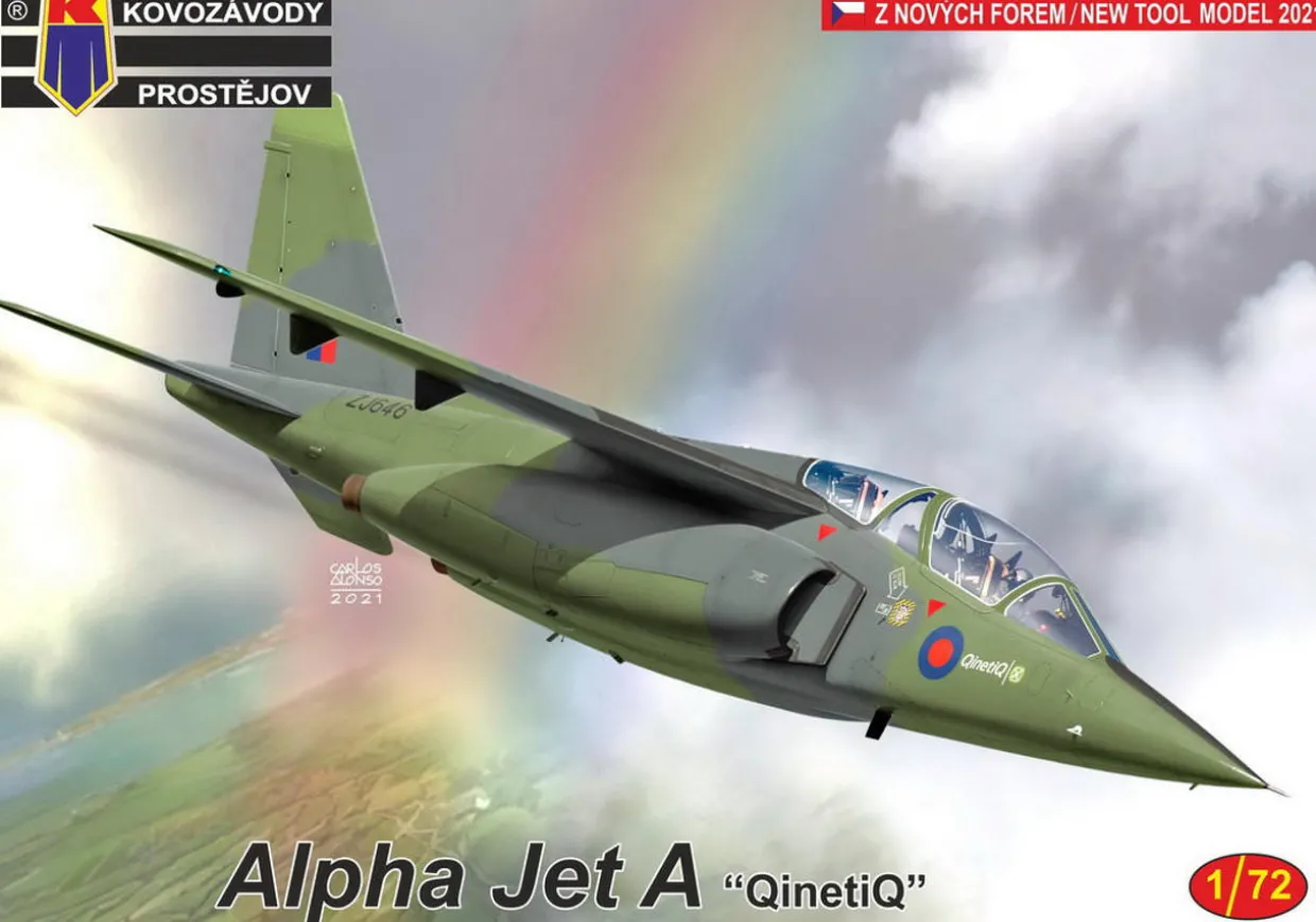 KPM 1/72 Dassault/Dornier Alpha Jet A QinetiQ Model kit