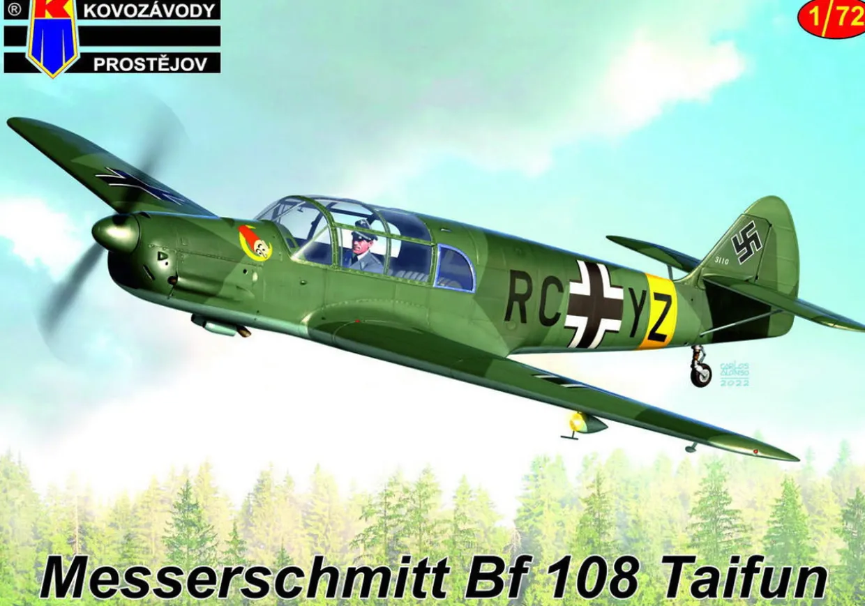 KPM 1/72 Messerschmitt Bf 108 Taifun Model Kit