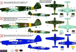 KPM 1/72 Messerschmitt Bf 108 Taifun Model Kit