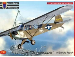 KPM 1/72 Piper L-4 Grasshopper with Brodie Hook Model Kit