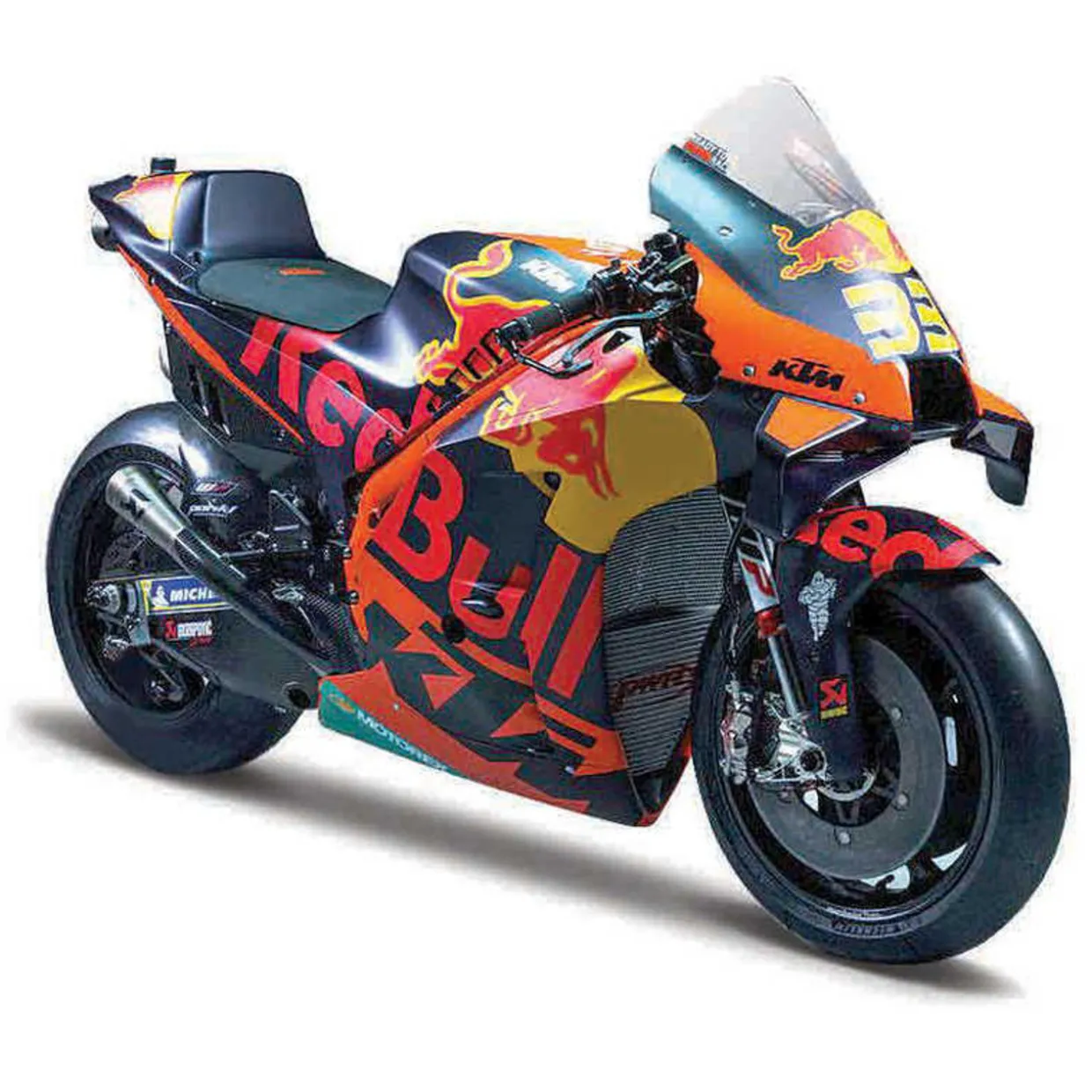 Maisto 1/18 2021 Red Bull KTM Factory Racing #33 Binder Diecast Model