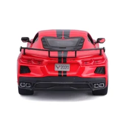 Maisto 1/24 Corvette Stingray Coupe High Wing 2020 Diecast Model