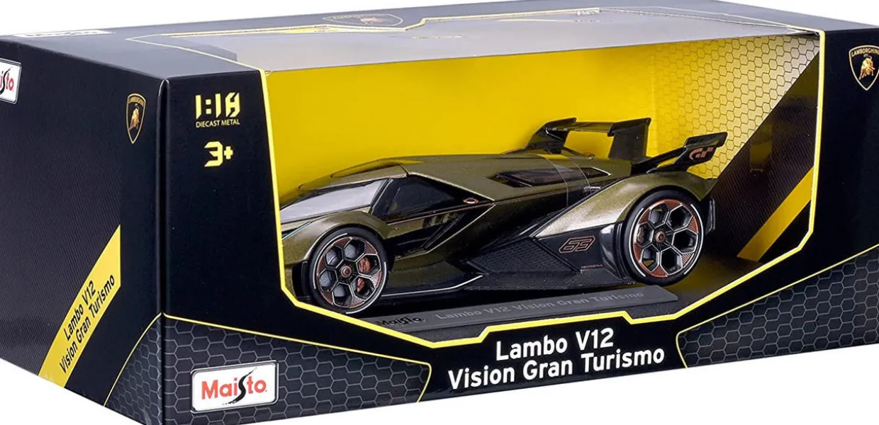 Maisto 1/18 Lamborghini V12 Vision GT Diecast Model