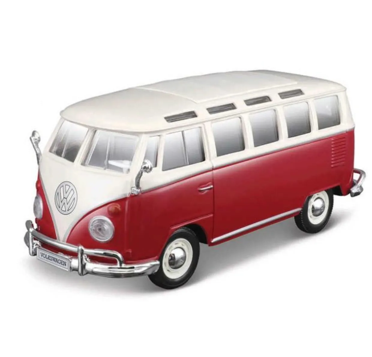 Maisto 1/24 VW Volkswagen Samba Van Diecast Model Kit