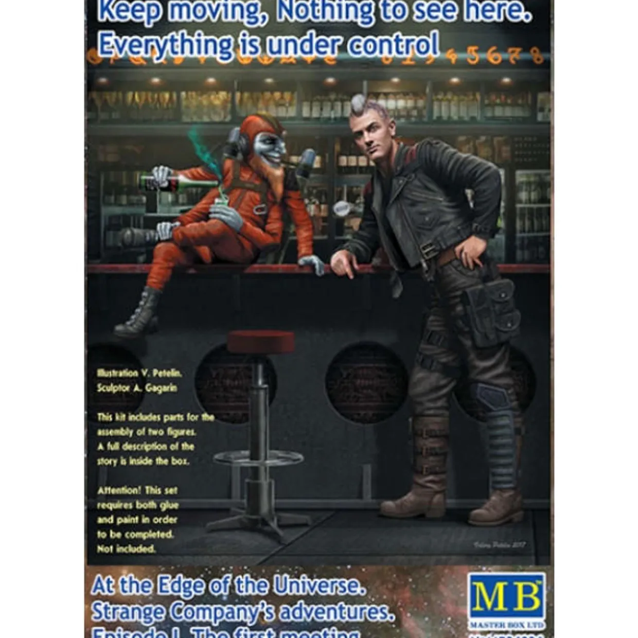 Master Box 1/24 At the Edge of the Universe - Episode 1 - Keep Moving