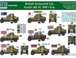 Master Box 1/72 Austin Mk.IV Armoured Car
