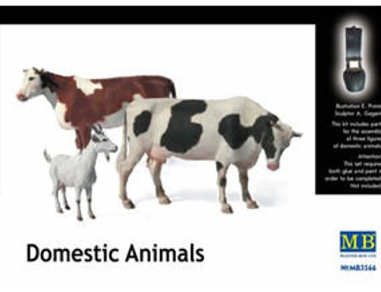 Master Box 1/35 Domestic Animals