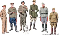 Master Box 1/35 Generals of WWII