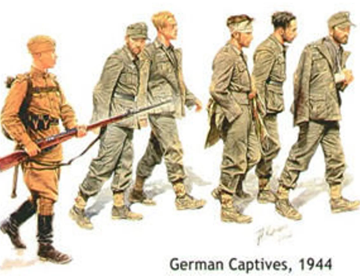Master Box 1/35 German Captives 1944