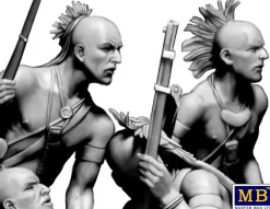 Master Box 1/35 Indian Wars Series XVIII Century Kit 1 - Protective Circle