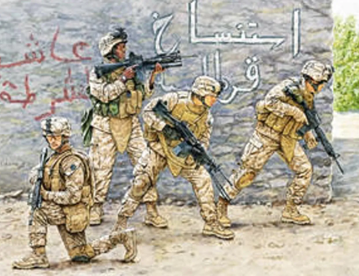 Master Box 1/35 Iraq Encounter Set 1 - US Marines