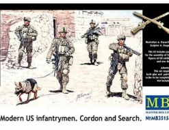 Master Box 1/35 Modern US Infantrymen Cordon and Search