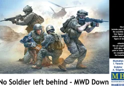 Master Box 1/35 No Soldier Left Behind MWD Down