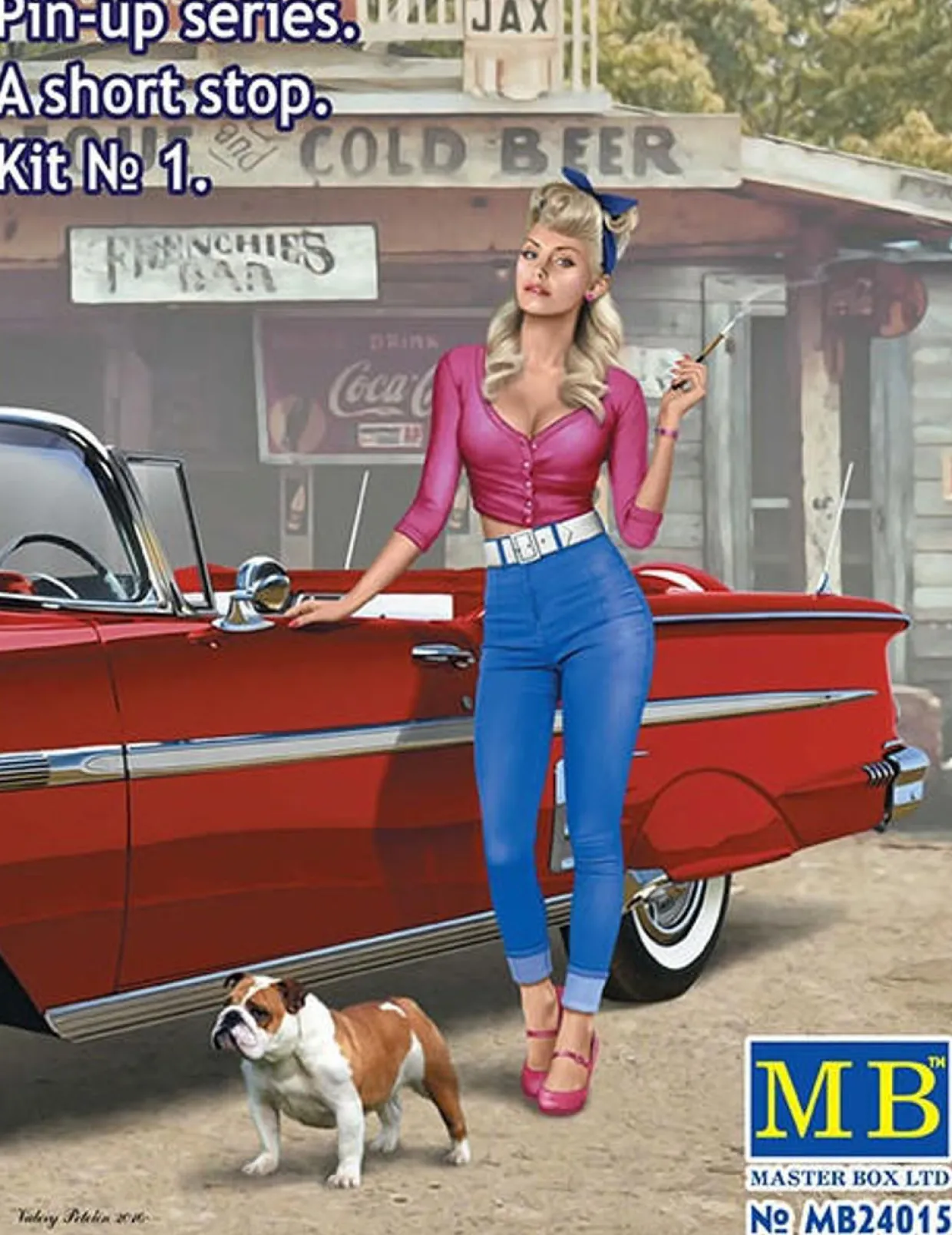 Master Box 1/24 Pin-Up Series - A Short Stop Kit 1