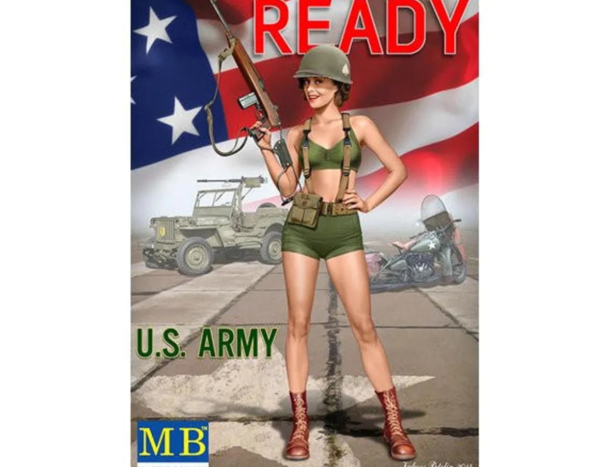 Master Box 1/24 Pin-Up Series Kit 3 - Alice