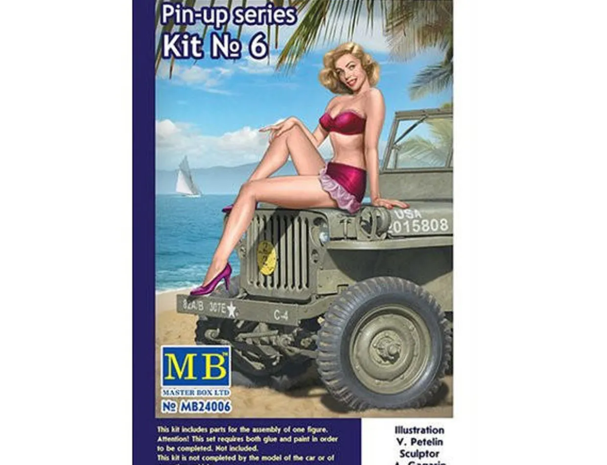 Master Box 1/24 Pin-Up Series Kit 6 - Samantha