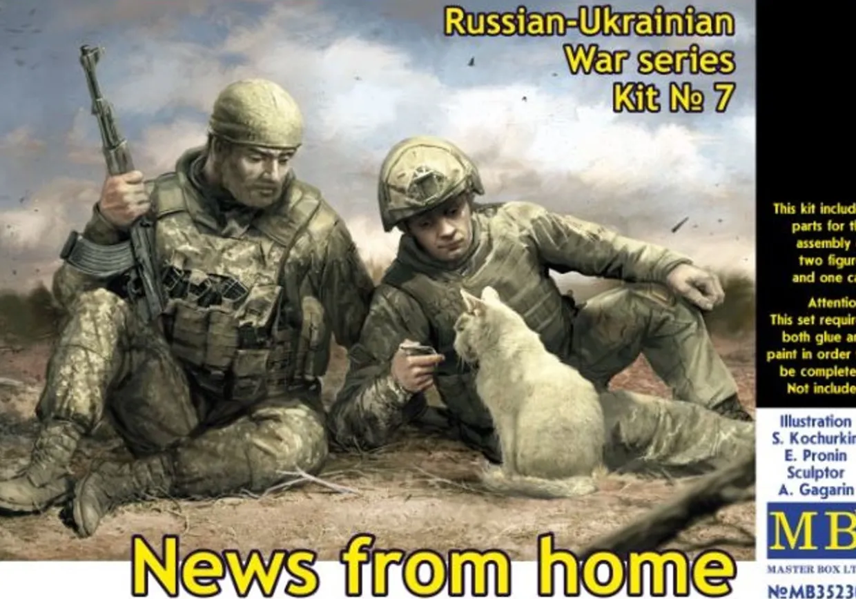 Master Box 1/35 RU-UKR War Kit No.7 News From Home