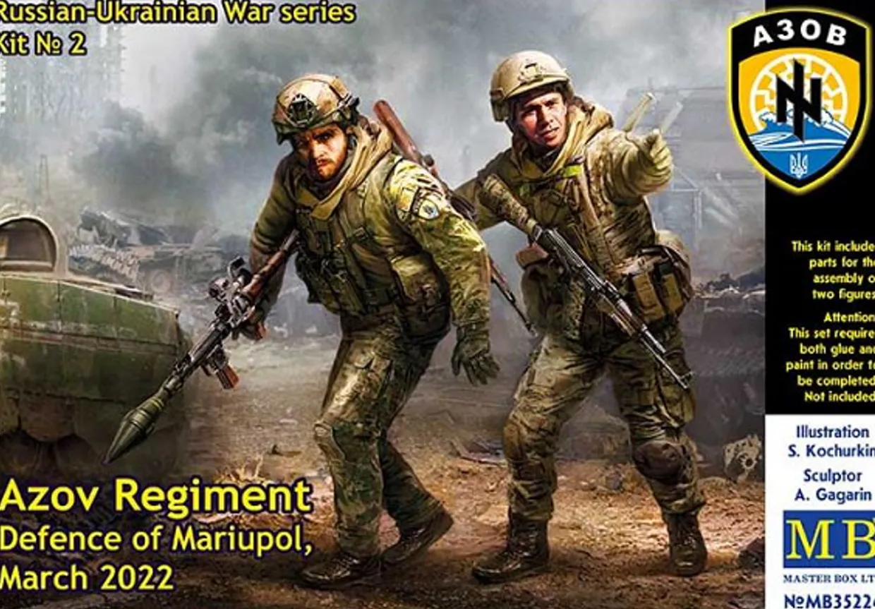 Master Box 1/35 RU-UKR War Kit No.2 Defence of Mariupol Azov Regiment