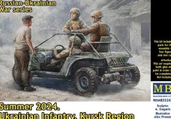 Master Box 1/35 RU-UKR War Mongoose, Ukrainian Infantry, Kursk