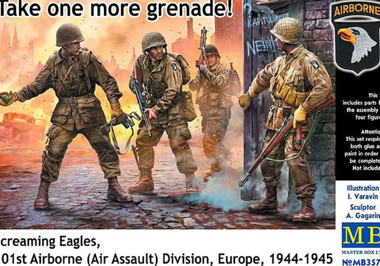 Master Box 1/35 Screaming Eagles, 101st Airborne 1944-45