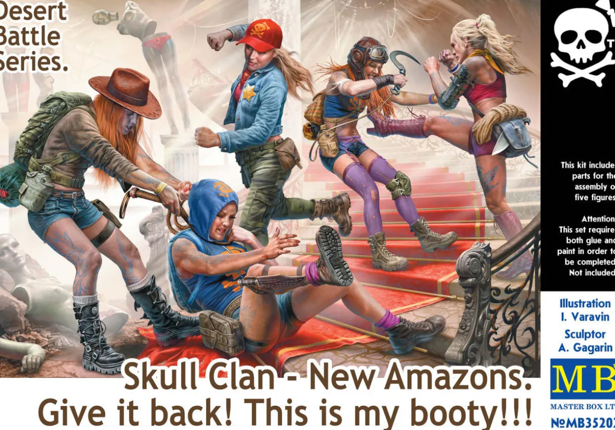 Master Box 1/35 Skull Clan New Amazons Give it Back