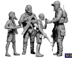 Master Box 1/35 Somewhere On Our Planet Sharing a Smoke