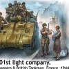 Master Box 1/35 The 101st Light Company Tank Riders