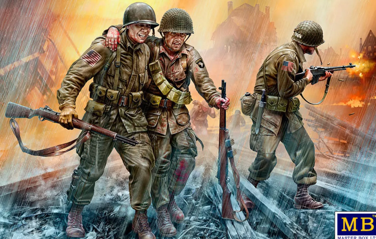 Master Box 1/35 US Paratroopers 1944
