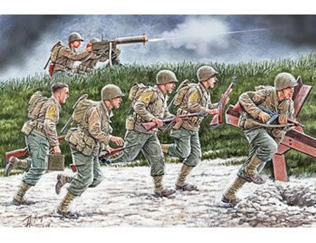 Master Box 1/35 US Soldiers Operation Overlord