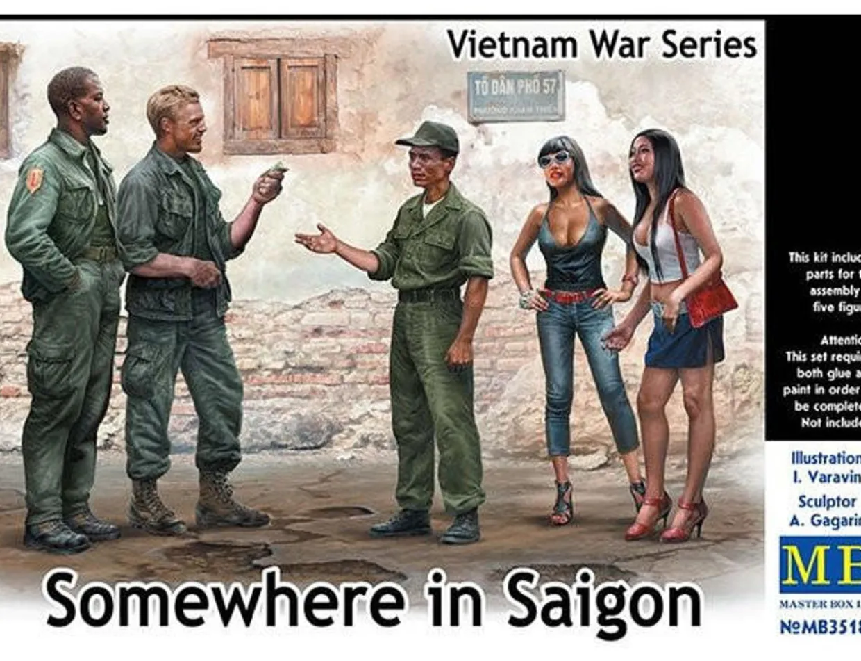 Master Box 1/35 Vietnam War Series - Somewhere In Saigon