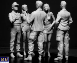 Master Box 1/35 Vietnam War Series - Somewhere In Saigon