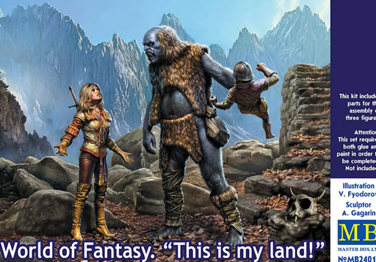 Master Box 1/24 World of Fantasy Kit 3 - This is My Land