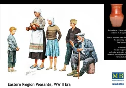 Master Box 1/35 WWII Eastern Region Peasants