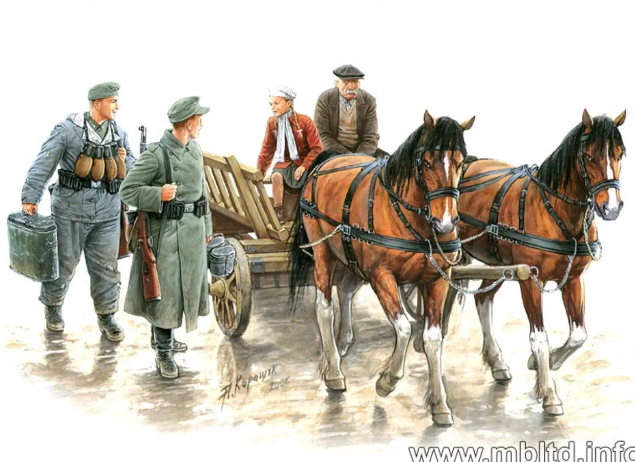 Master Box 1/35 WWII Somewhere in Europe 1944