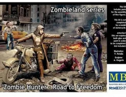 Master Box 1/35 Zombieland Kit 1 - Zombie Hunter Road to Freedom