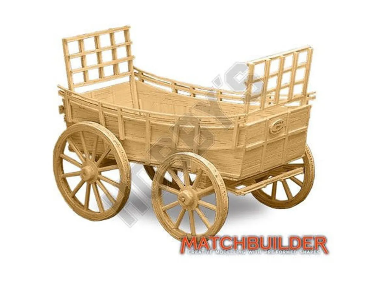 Matchbuilder Hay Wain Matchstick Model