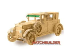 Matchbuilder Hispano Suiza Car Matchstick Model