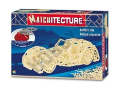 Matchitecture Antique Car Matchstick Model